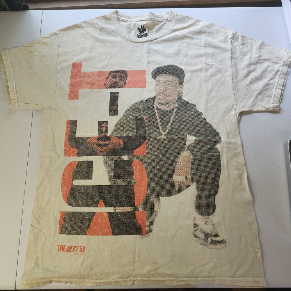 NWOT Legends Apparel Ice-T 50th Anniversary of HipHop T-Shirt Size Small Rap